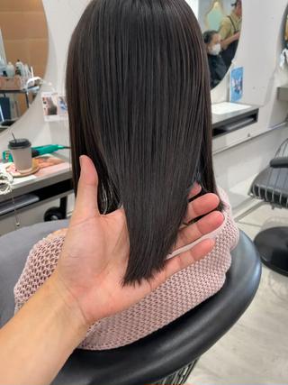ミディアム 千原 海颯のヘアスタイル