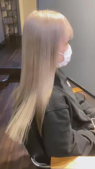 ロング カラー 🧡色落ちまで2度綺 麗なカラー🧡ヨシキのヘアスタイル