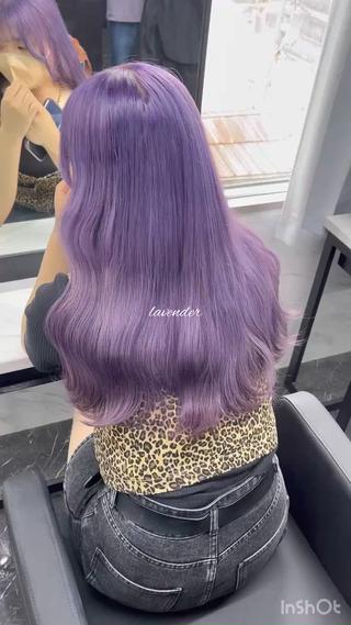 ロング カラー 髪質改善/堀江 ケアカラーtoshiのヘアスタイル