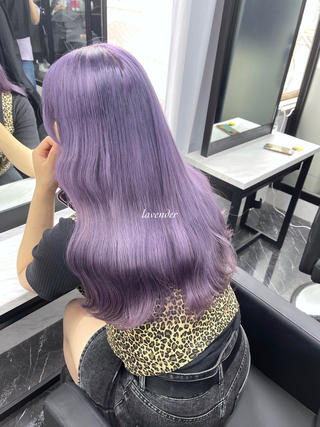 ロング カラー 髪質改善/堀江 ケアカラーtoshiのヘアスタイル