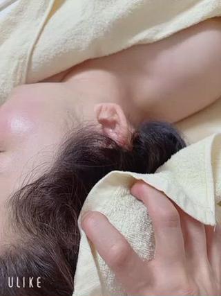 全身ほぐした後は極楽ヘッドマッサージで
さらに癒します。