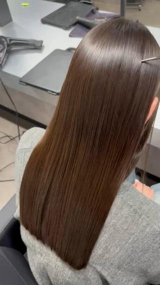 ロング 【美髪/艶縮毛矯正】 ☘️Taketo☘️のヘアスタイル