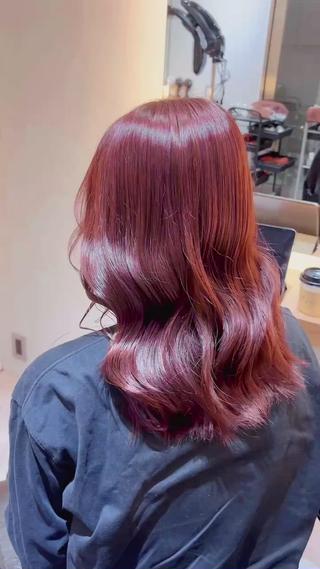 ワンブリーチでできるカラー
バイオレットピンク 