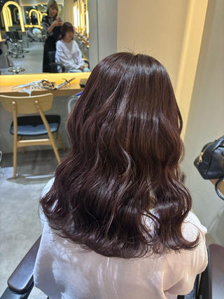 冬っぽピンク系カラー 