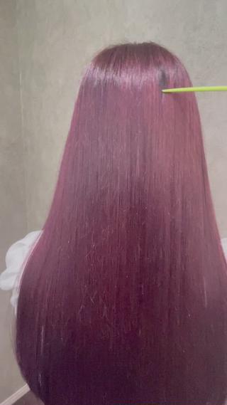 超音波アイロンでツヤツヤ 