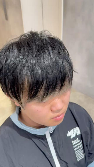 メンズウルフホワイトベージュ
 