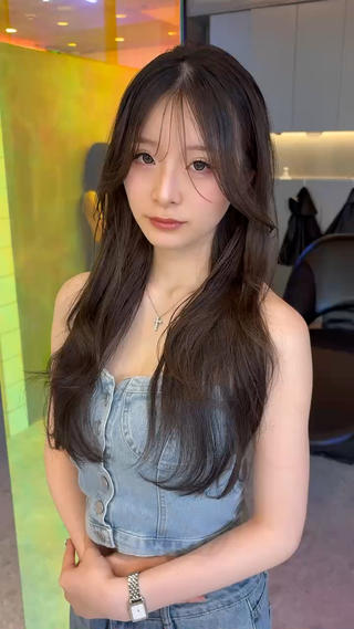 ロング 色気レイヤースタイル 洒落色気ヘアマサトのヘアスタイル