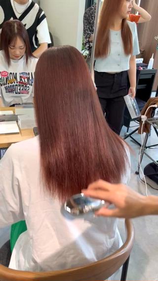 セミロング 🇰🇷韓国レイヤー 韓国風ボブのヘアスタイル