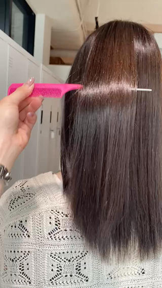 【酸性縮毛矯正】圧倒的柔らかさ 