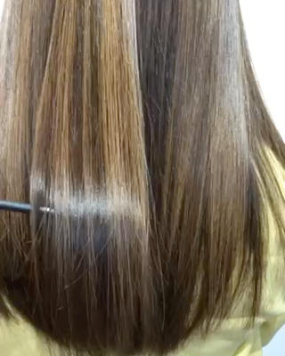 ロング マエダ マサシのヘアスタイル