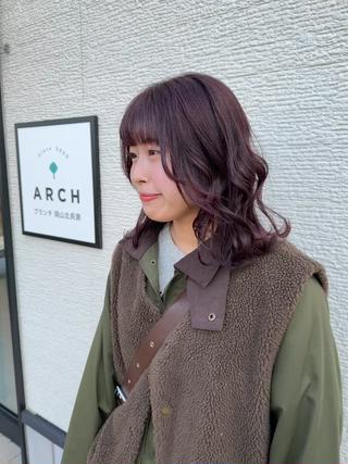 ミディアム yuimarl切田 はじめ✨のヘアスタイル