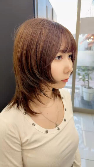 ミディアム カラー 🍀お悩み改善憧れの 美髪　小林風雅のヘアスタイル