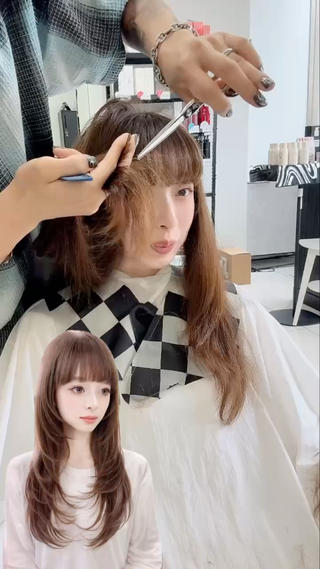 セミロング カラー 🍀お悩み改善憧れの 美髪　小林風雅のヘアスタイル