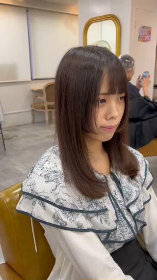 セミロング SHIAN立川　及川 17時〜限定のヘアスタイル