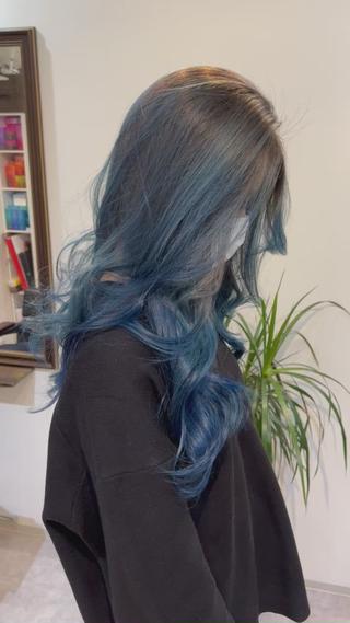 バレイヤージュ ブルー