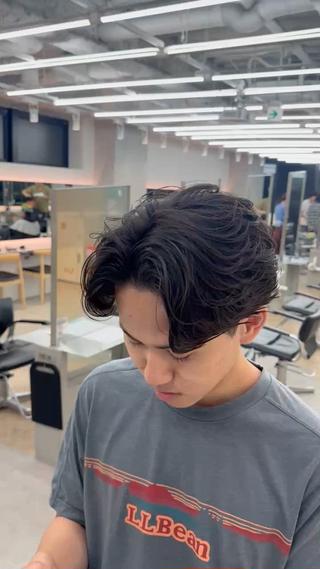 パーマ メンズ fifth 栄　メンズサロン所属・🔥メンズパーマ職人 fifth🔥りょうのヘアスタイル