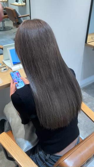 ロング カラー 髪質改善特化型美容師 🫧岡本璃来🫧のヘアスタイル