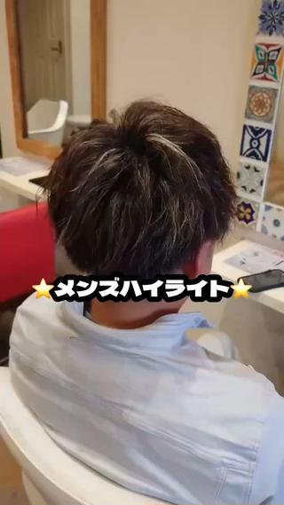 カラー メンズ 徳永 博志のヘアスタイル