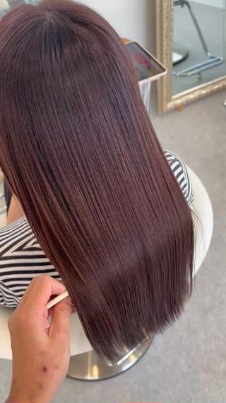 ロング カラー 【岡山/pilina 】白井美緒のヘアスタイル
