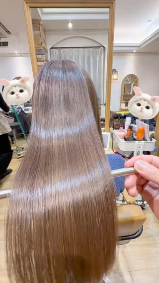 ロング 千 田のヘアスタイル