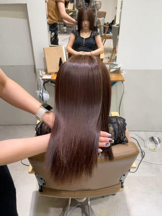 艶髪🎀大阪/ jueru💫のヘアスタイル