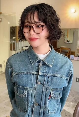 可愛いすぎる！スヌーピーパーマ

#ボブ　#パーマ女子 