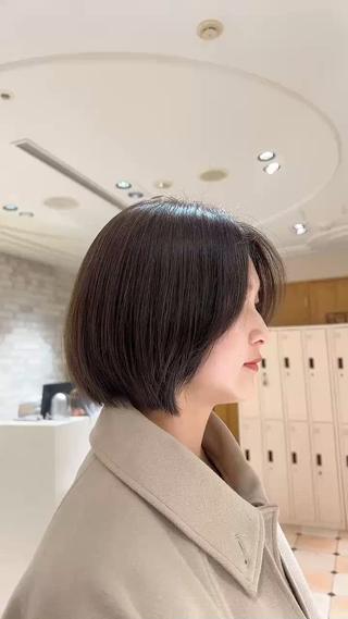ショート 新宿グレージュ藤田 大樹のヘアスタイル