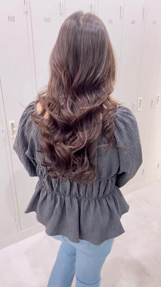 パーマ モ モのヘアスタイル