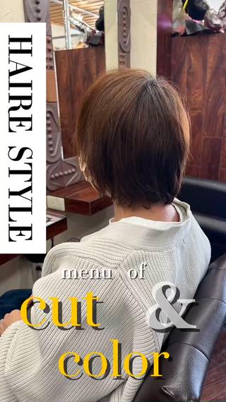 ショート LaRmE 代表　HoHaRa.のヘアスタイル