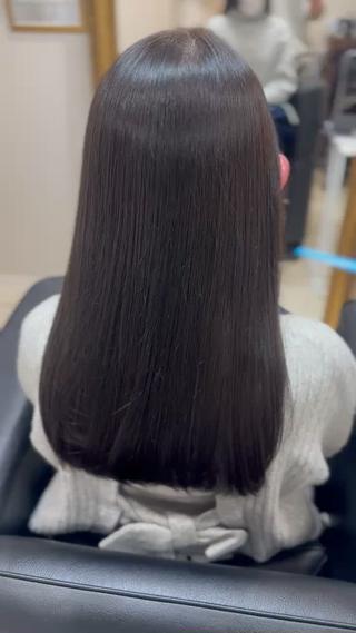 ロング カラー 中原 澪のヘアスタイル