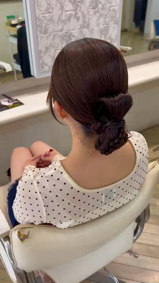 セミロング konomi⛓🩶 カラー/ヘアアレンジのヘアスタイル