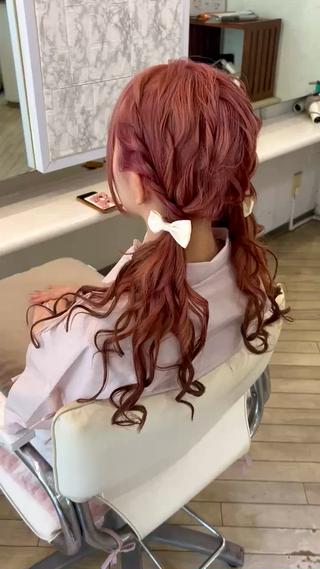 ロング konomi⛓🩶 カラー/ヘアアレンジのヘアスタイル