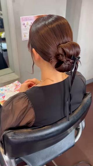 ロング ヘアアレンジ konomi⛓🩶 カラー/ヘアアレンジのヘアスタイル