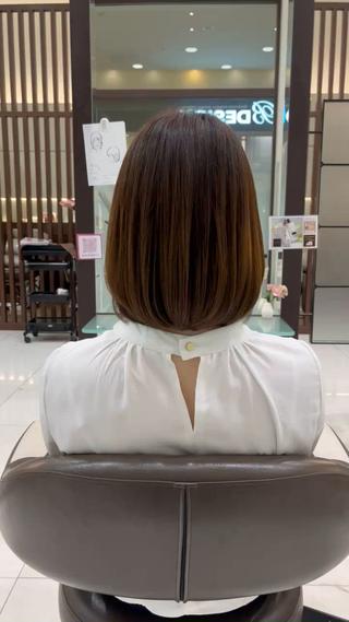 ミディアム 森 広樹のヘアスタイル