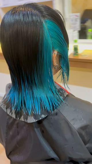 ミディアム カラー and Art おのでらじんのヘアスタイル