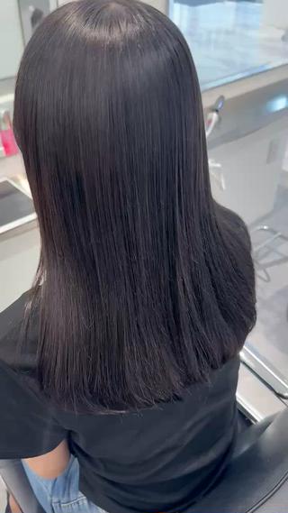 ロング Parve  Mix 🫧梶川虹のヘアスタイル