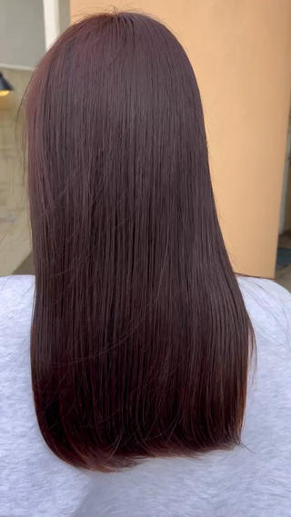 ロング カラー copal所属・Karen🫶🏻 艶重視のヘアスタイル