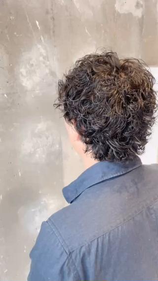 パーマ 橋本 士のヘアスタイル