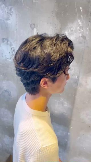 パーマ 橋本 士のヘアスタイル