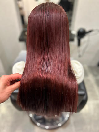 ロング カラー 美髪矯正 Rioのヘアスタイル