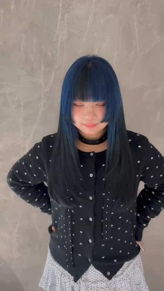 ミディアム 透明感カラー NAN AMI グレージュのヘアスタイル