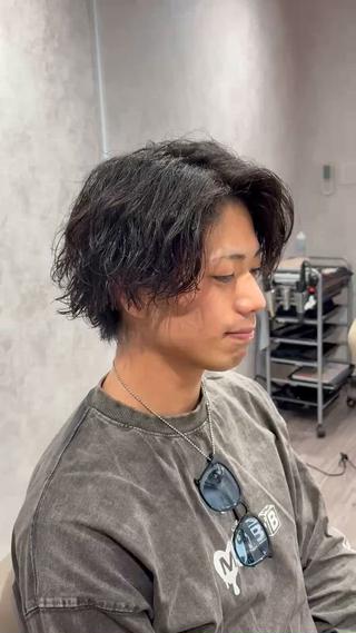 メンズ 林 将大のヘアスタイル