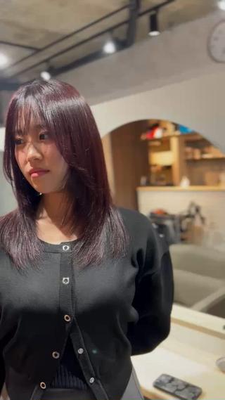カラー 林 将大のヘアスタイル