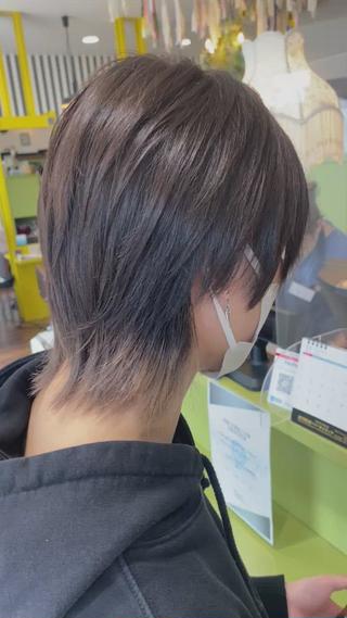 #ウルフカット
#ウルフ