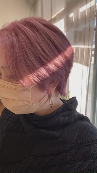 似合うピンクを提案します♡
#ピンク
#pink
#ハイトーン#ケアブリーチ