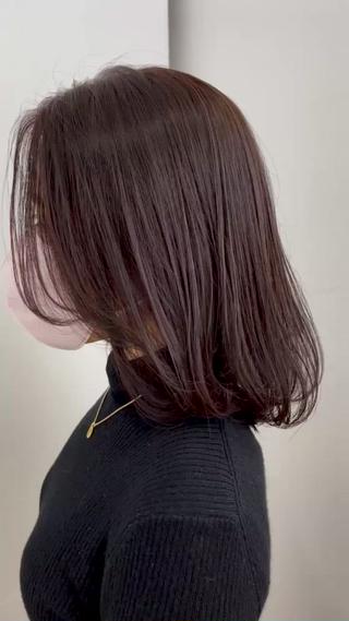 深めのバイオレットで大人っぽく 