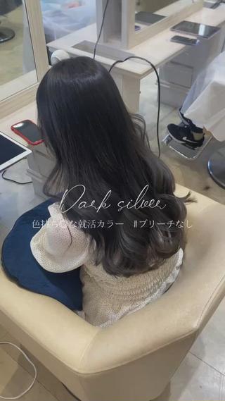 #グレージュ#イエベ秋#ディープシルバー#暗髪#ブルベ夏#ヘアカラートレンド#アッシュカラー#就活カラー#海外風#ディープグレー#ミントグリーン#似合わせカラー#似合わせカット#レイヤーカット#韓国巻き#韓国風ヘア池袋#韓国ヘア池袋#韓国ヘア