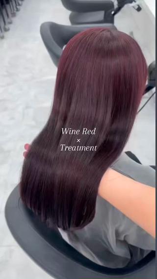 カラー 🍒renka🍒 ボブ/ショート/暖色のヘアスタイル