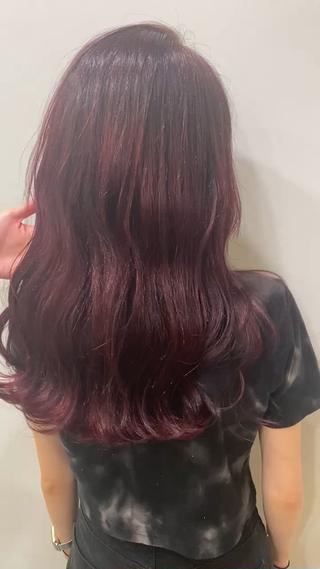 ワンカラーで色味しっかりカシスレッド

毛先ブリーチ履歴あり根元​〜​中間地毛のお客様です

【平日,土日祝15:30以降限定モデル様価格】

・𝒄𝒐𝒍𝒐𝒓(ブリーチなしカラー) ¥6,000

追加トリートメントで色持ちも良くなります

・𝟐𝒔𝒕𝒆𝒑 𝒕𝒓𝒆𝒂𝒕𝒎𝒆𝒏𝒕 ¥3,500 サラサラ

・𝟒𝒔𝒕𝒆𝒑 𝒕𝒓𝒆𝒂𝒕𝒎𝒆𝒏𝒕 ¥5,700 まとまり

・ラポール 𝒕𝒓𝒆𝒂𝒕𝒎𝒆𝒏𝒕 ¥7,900 艶

お気軽にご相談ください 