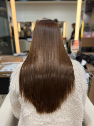 ロング パーマ 髪質改善・縮毛・ 艶髪カラー　Maruのヘアスタイル